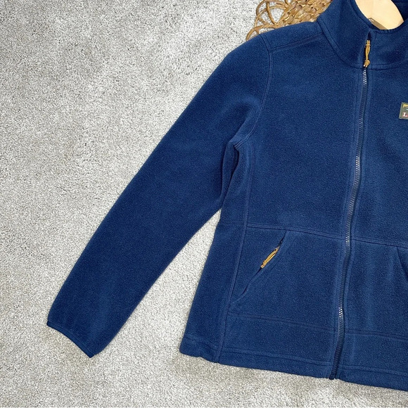 L.L.Bean Women's Mountain Classic Fleece Jacket Nautical Navy Size PXXS - Picture 5 of 16